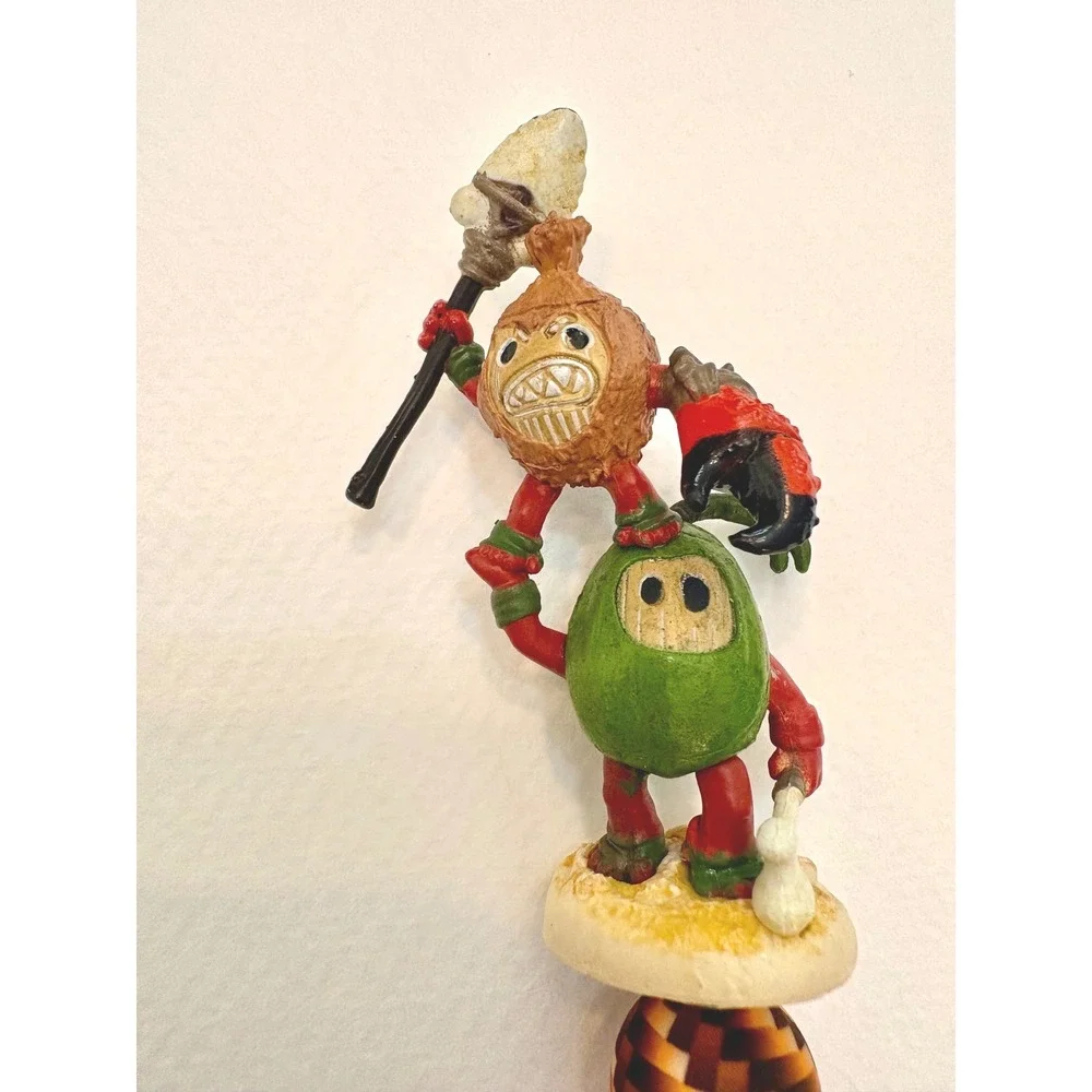 Disney Moana Kakamora Beaded Pen Custom Handcrafted Green Amber Stationery